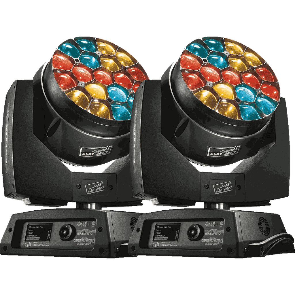 2x K10 Wash Movinghead